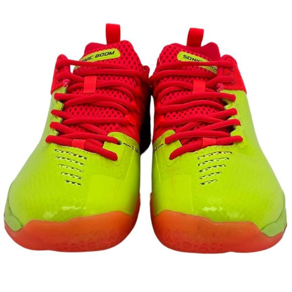Li-Ning | Men's Sonic Boom 3 Badminton Shoes |  Yellow & Pink | Various Sizes - Picture 2 of 6